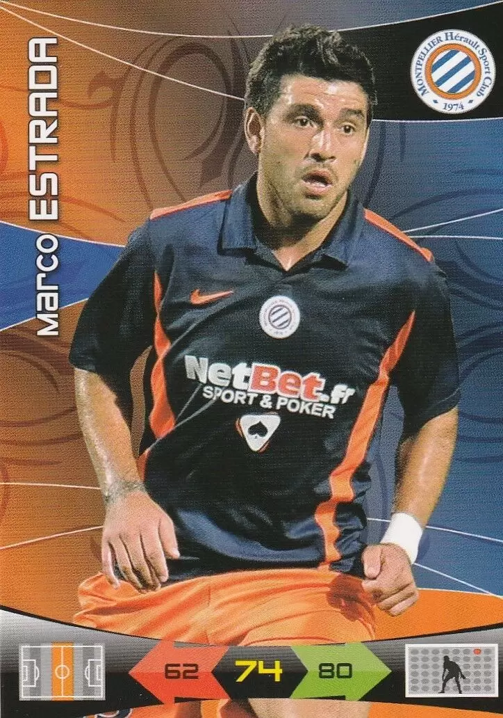 Adrenalyn XL: 2010-211 - Marco Estrada - Montpellier