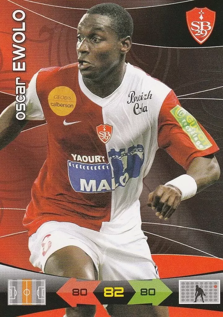 Foot 2010 AdrenalynXL™ - Oscar Ewolo - Brestois