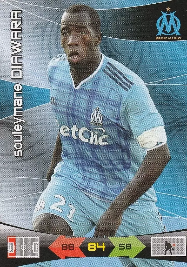 Adrenalyn XL: 2010-211 - Souleymane Diawara - Marseille