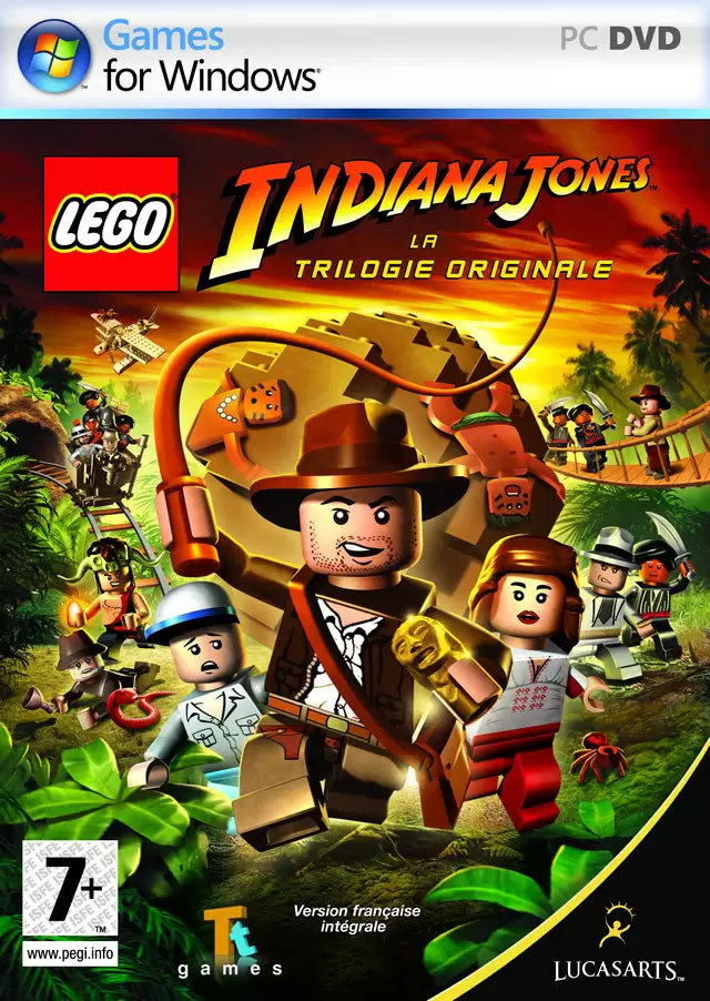 Jeux PC - LEGO Indiana Jones : La Trilogie Originale