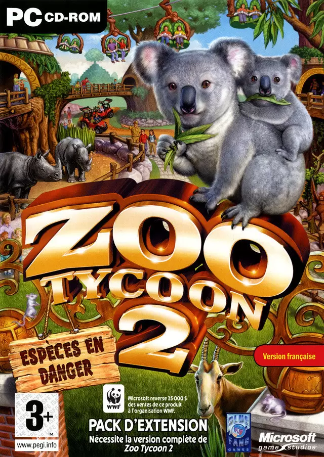 PC Games - Zoo Tycoon 2 : Espèces en Danger