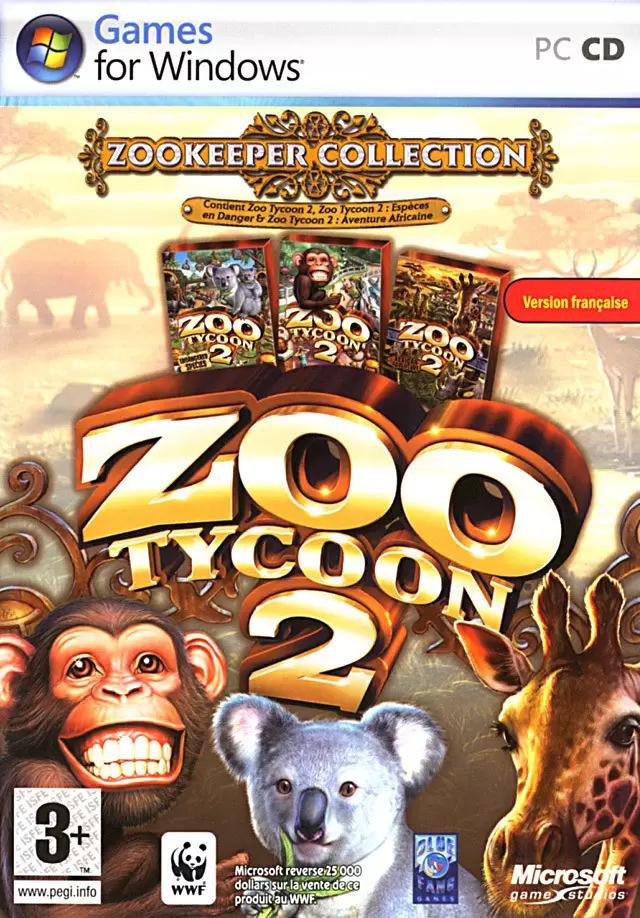 PC Games - Zoo Tycoon 2 Pack : Zoo Keeper