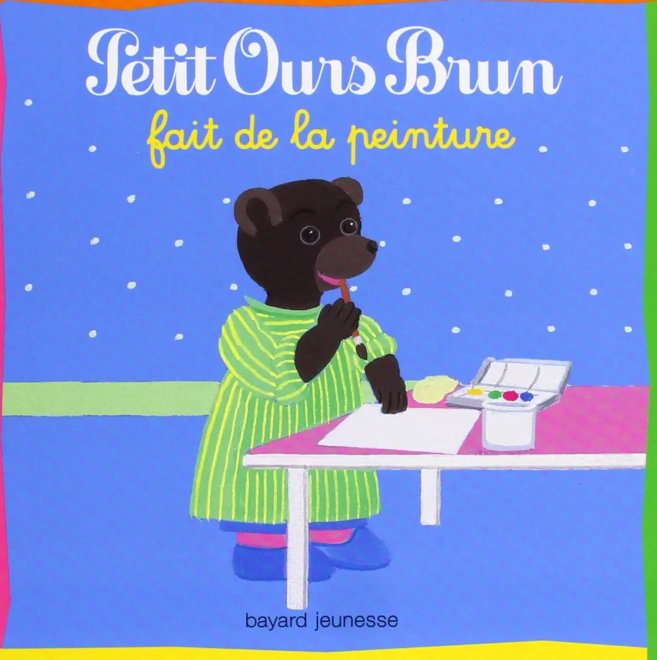 Petit Ours Brun - Petit Ours Brun fait de la peinture