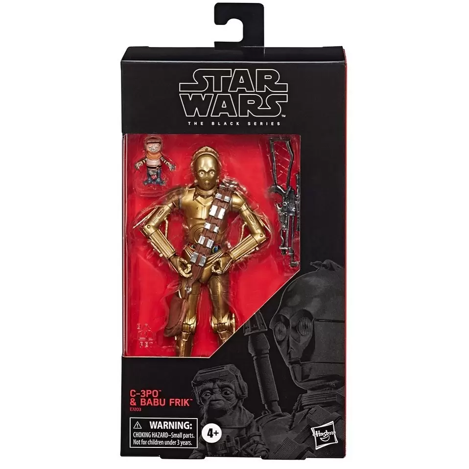 Black Series Red - 6 inches - C-3PO with Babu Frik