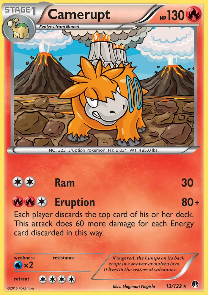 XY Breakpoint - Camerupt