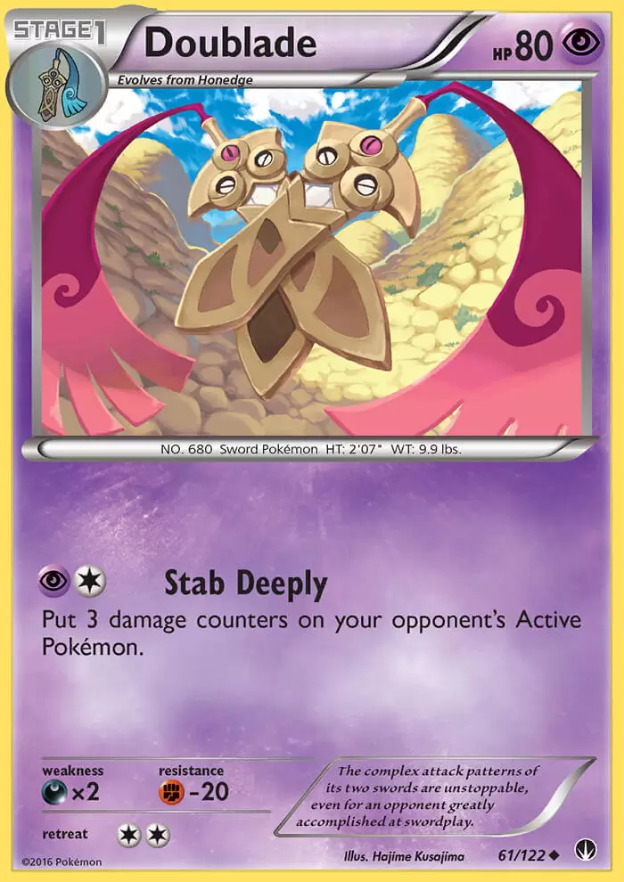 XY Breakpoint - Doublade