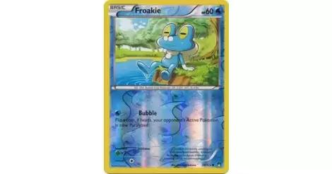 Froakie 38/122 Reverse Holo RH XY BREAKpoint Pokémon TCG Pokemon Card NM