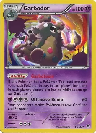 XY Breakpoint - Garbodor Holo