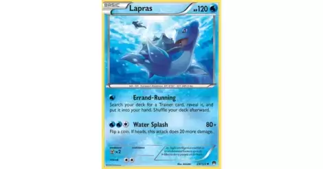 Lapras - carte Pokémon anglaise 28/122 XY Breakpoint