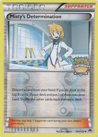 XY Breakpoint - Misty\'s Determination Reverse Regional Championships