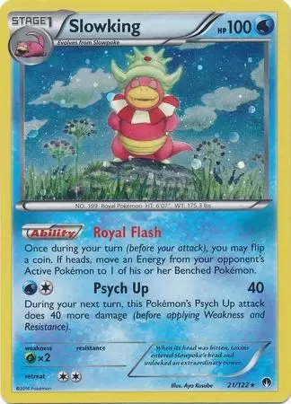 XY Breakpoint - Slowking Cosmos Holo
