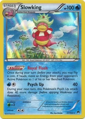 XY Breakpoint - Slowking Holo