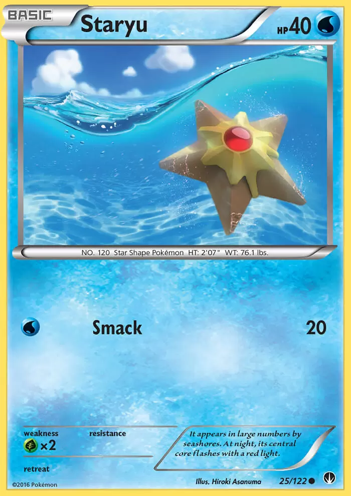 XY Breakpoint - Staryu