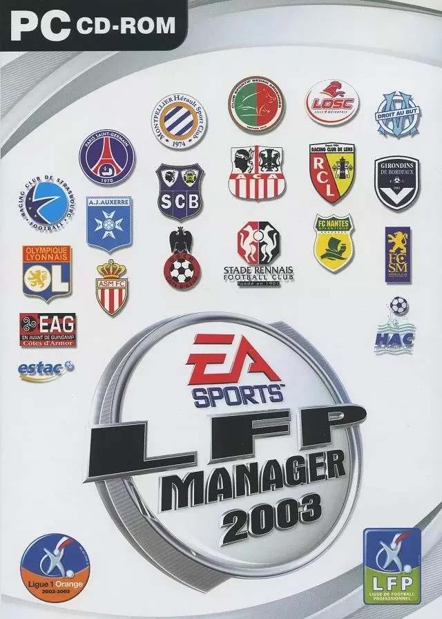 Jeux PC - LFP Manager 2003