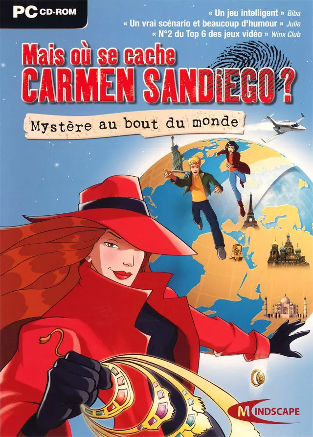 Jeux PC - Mais où se Cache Carmen Sandiego ? Mystère au bout du Monde