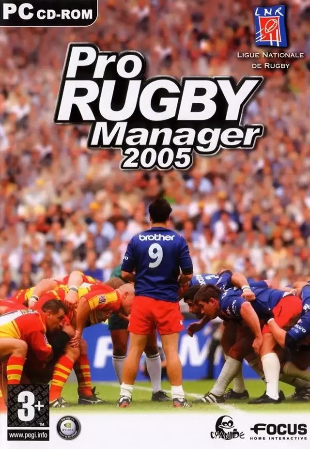 PC Games - Pro Rugby Manager 2005