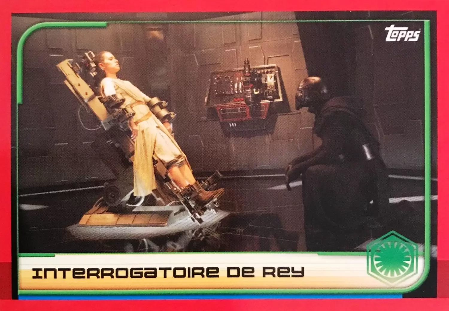 Topps - Voyage vers Star wars : Les Derniers Jedi - Interrogatoire de Rey