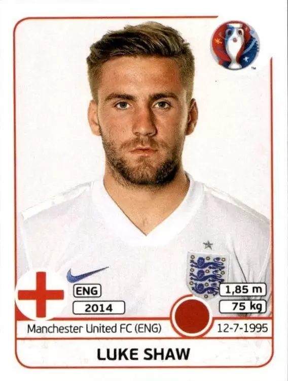 Euro 2016 France - Luke Shaw - England