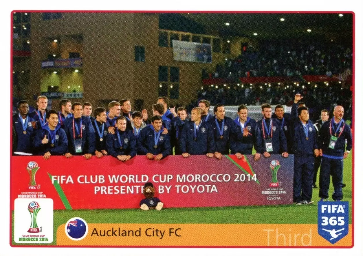 Fifa 365 2016 - 2014 - Auckland City FC - FIFA Club World Cup