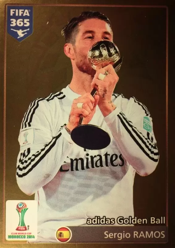 Fifa 365 2016 - Golden Ball - Sergio Ramos - FIFA Club World Cup