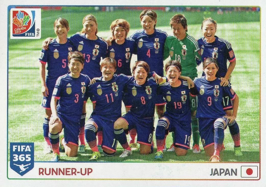 Fifa 365 2016 - Runner-Up - Japan - FIFA Women\'s World Cup