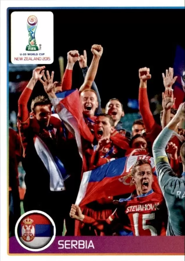 Fifa 365 2016 - Serbia (puzzle 1) - FIFA U-20 World Cup