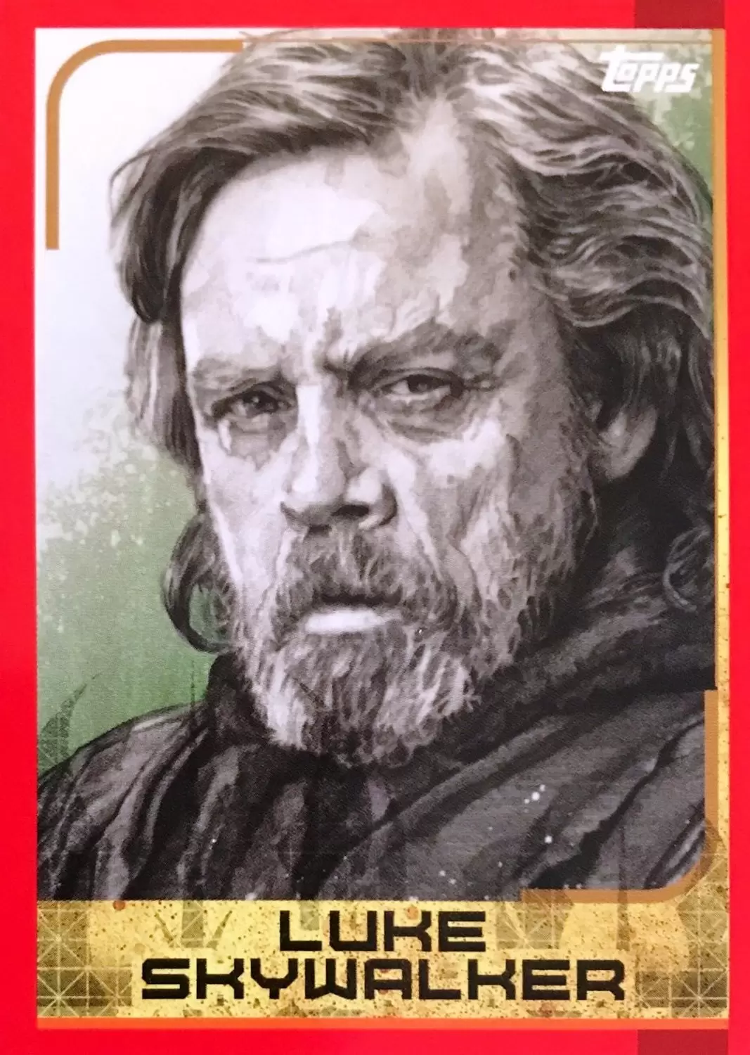 Topps - Voyage vers Star wars : Les Derniers Jedi - Luke Skywalker