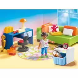 Chambre des parents avec coiffeuse - Playmobil Maisons et Intérieurs 5331