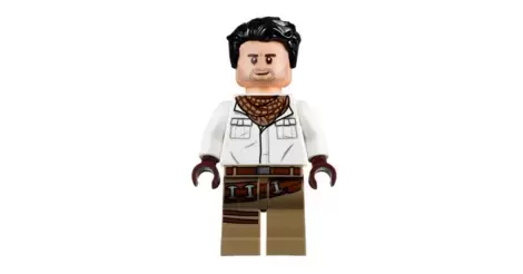 Lego Figure Poe Dameron White Shirt sw1049 