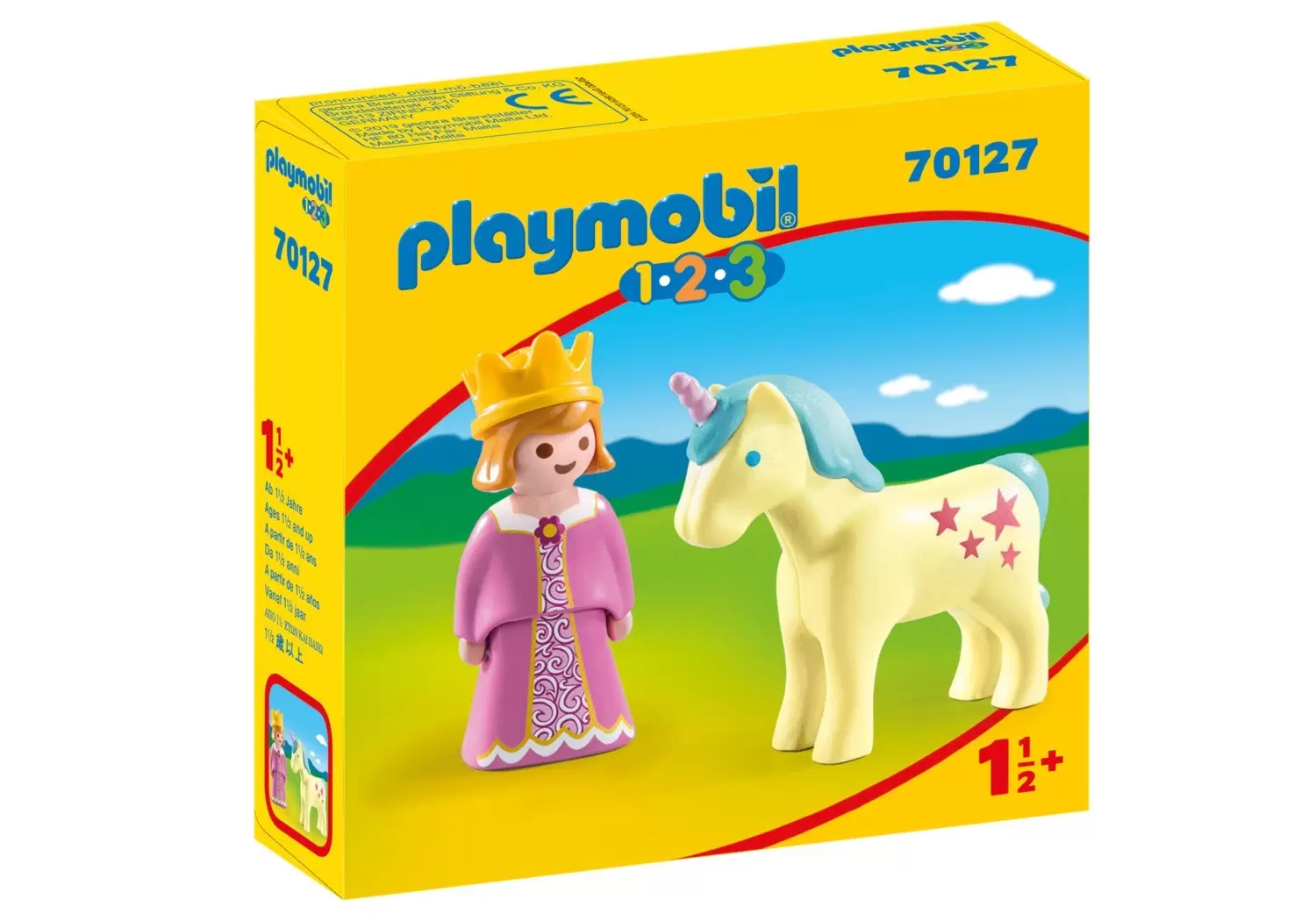 Playmobil 1.2.3 - Princesse et licorne