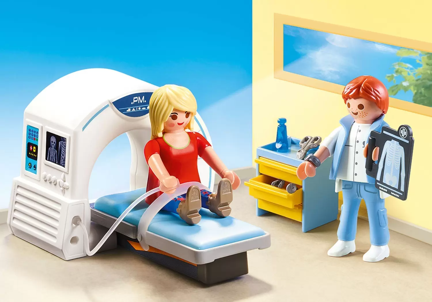 Playmobil Hôpital & Sauveteurs - Cabinet de Radiologie