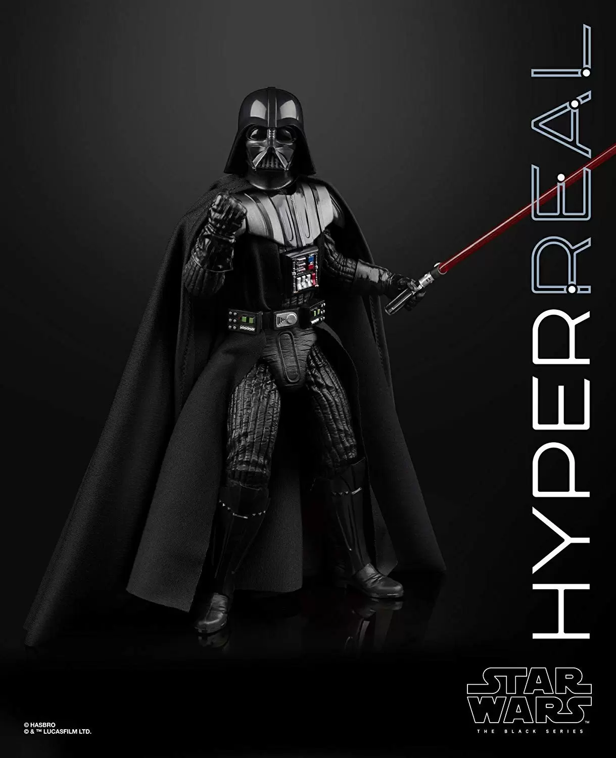 Star Wars the Black Series Hyperreal Luke Skywalker Action Figure,  Accessories 
