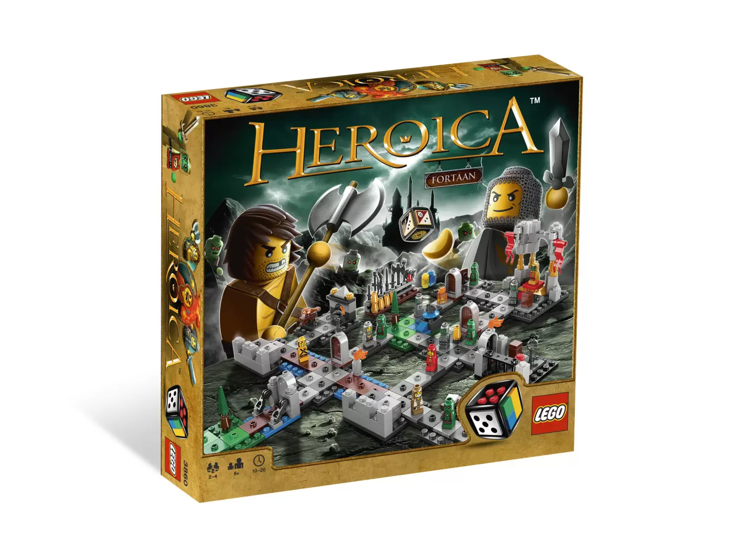 LEGO Boardgames - Heroica - Castle Fortaan