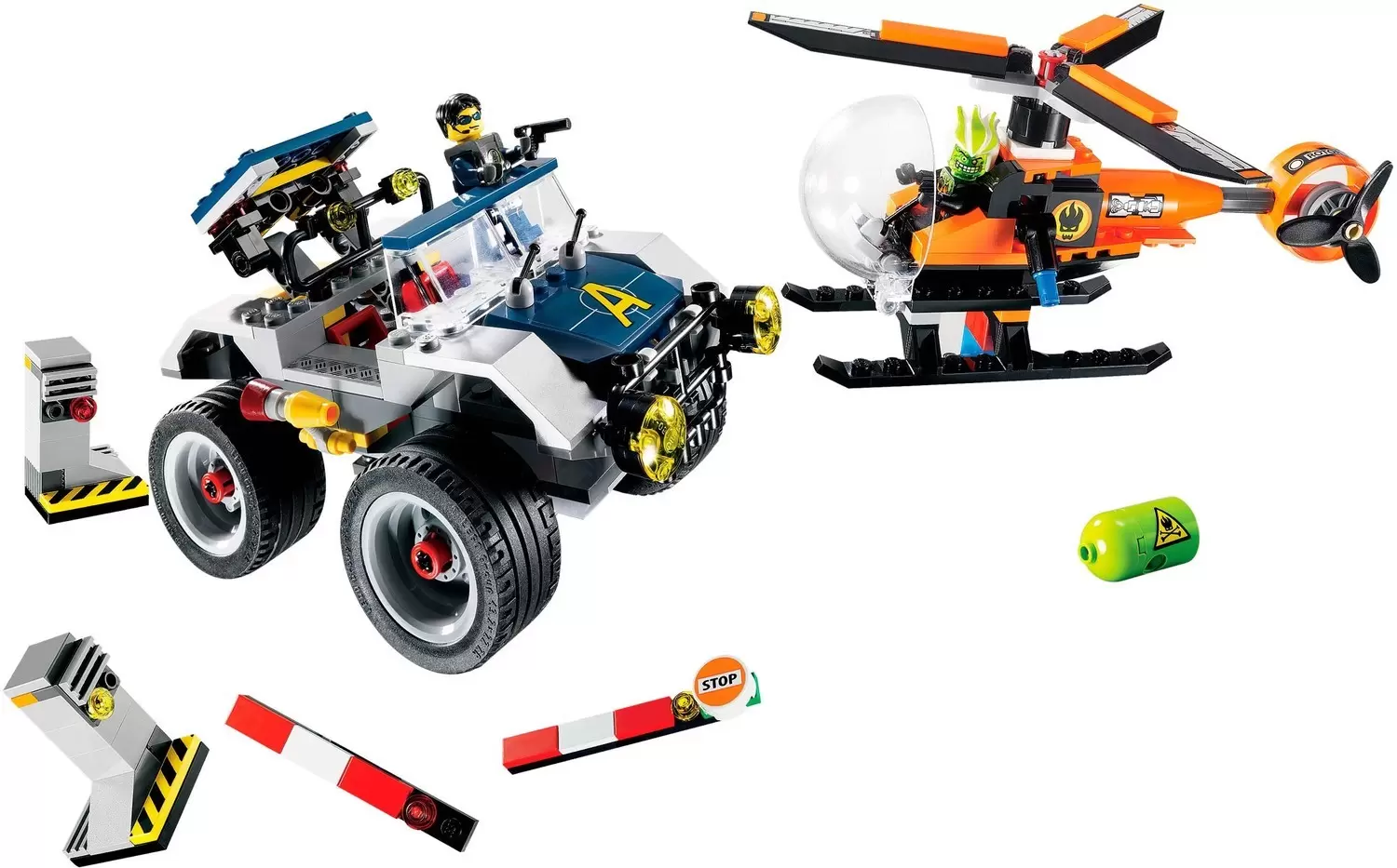 LEGO Agents - 4-Wheeling Pursuit