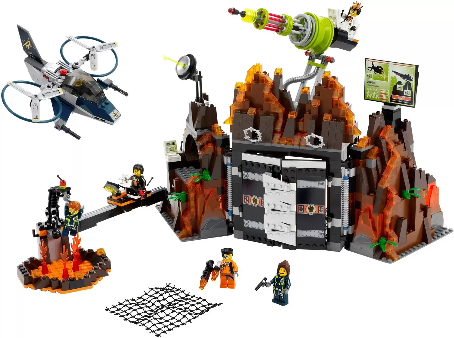 LEGO Agents - Volcano Base