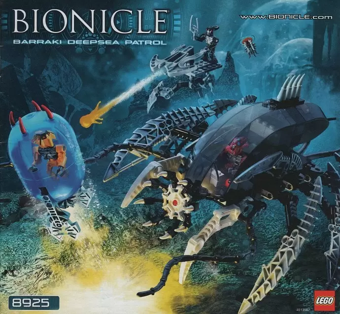 LEGO Bionicle - Barraki Deepsea Patrol