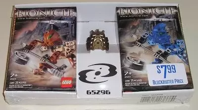 LEGO Bionicle - Bionicle twin-pack with gold mask