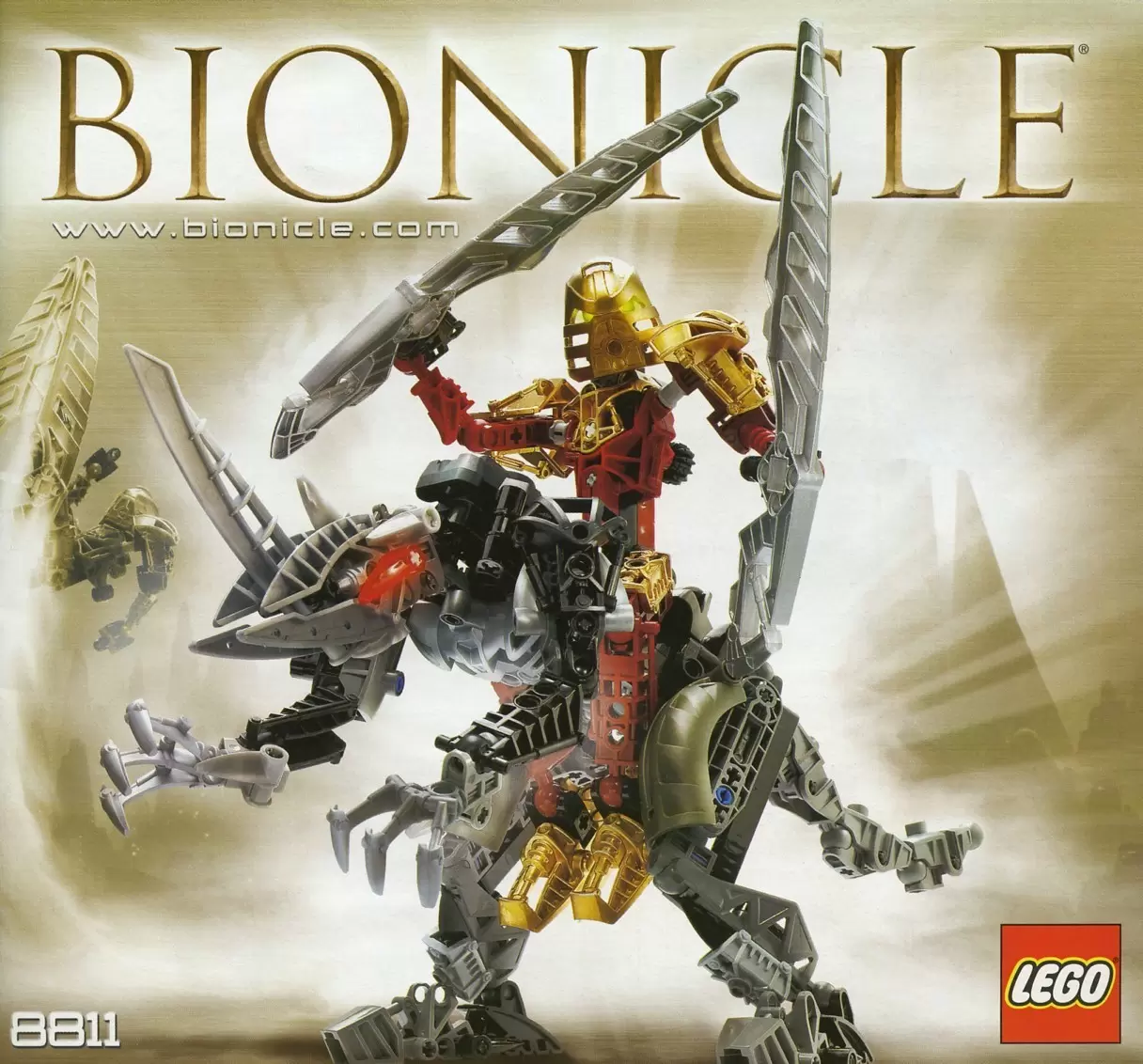 LEGO Bionicle - Toa Lhikan and Kikanalo
