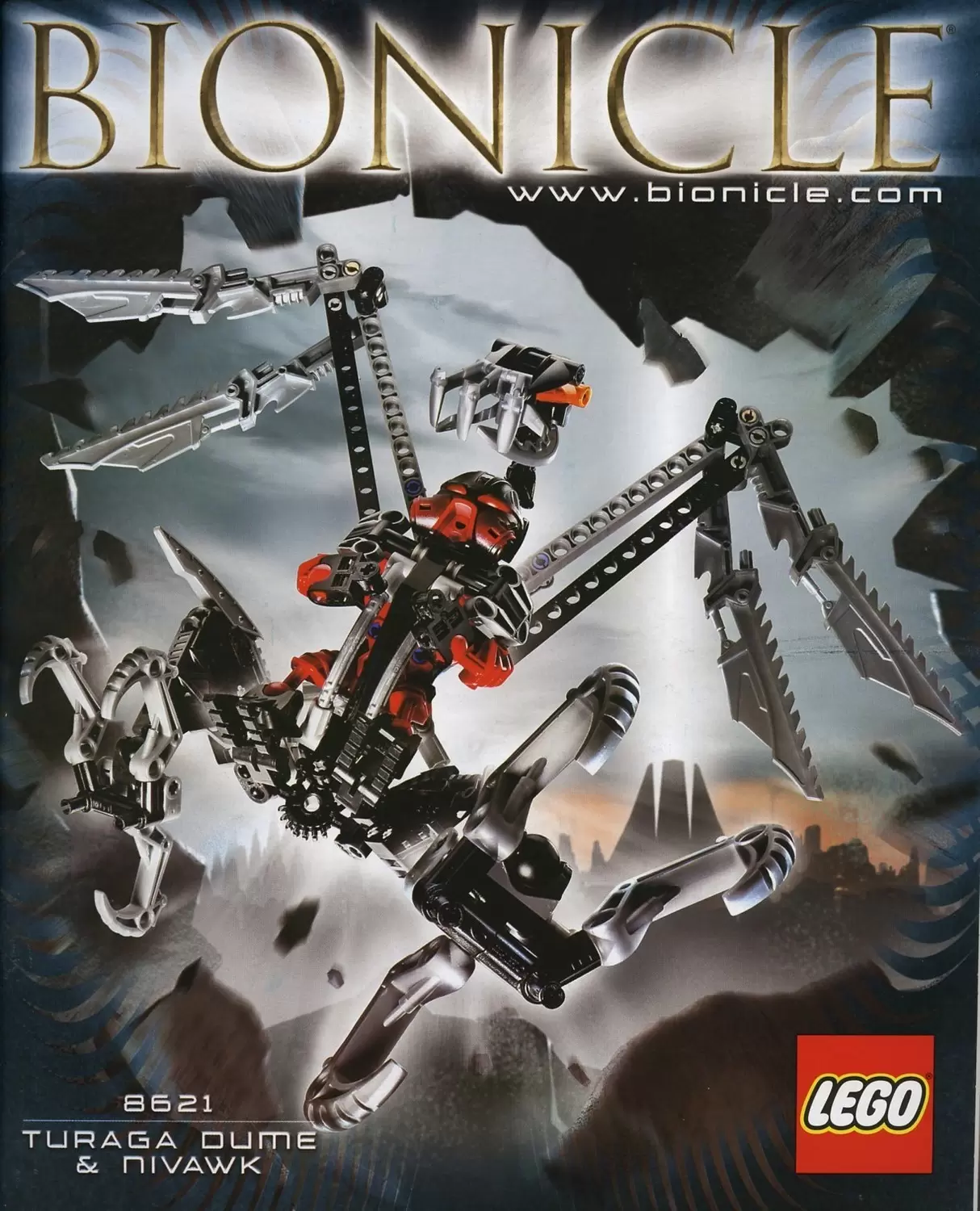 LEGO Bionicle - Turaga Dume and Nivawk