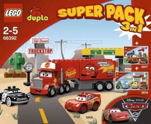 LEGO Duplo - Cars Super Pack 3-in-1