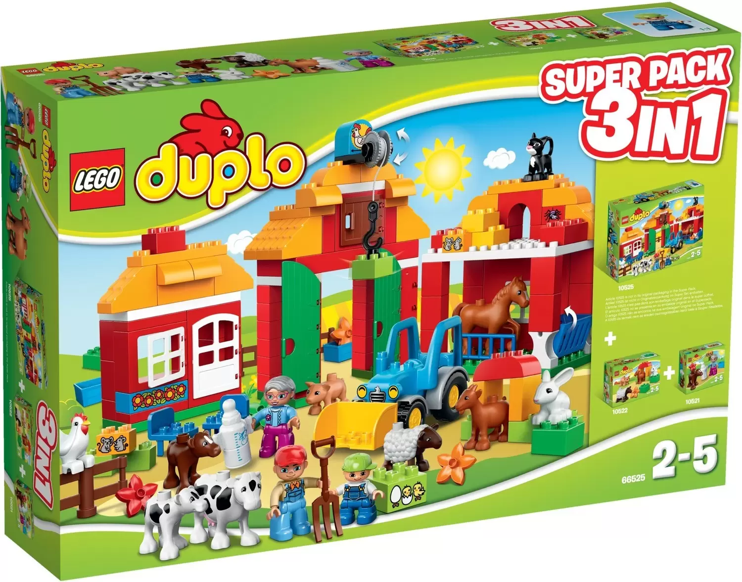 LEGO Duplo - Farm Super Pack 3-in-1