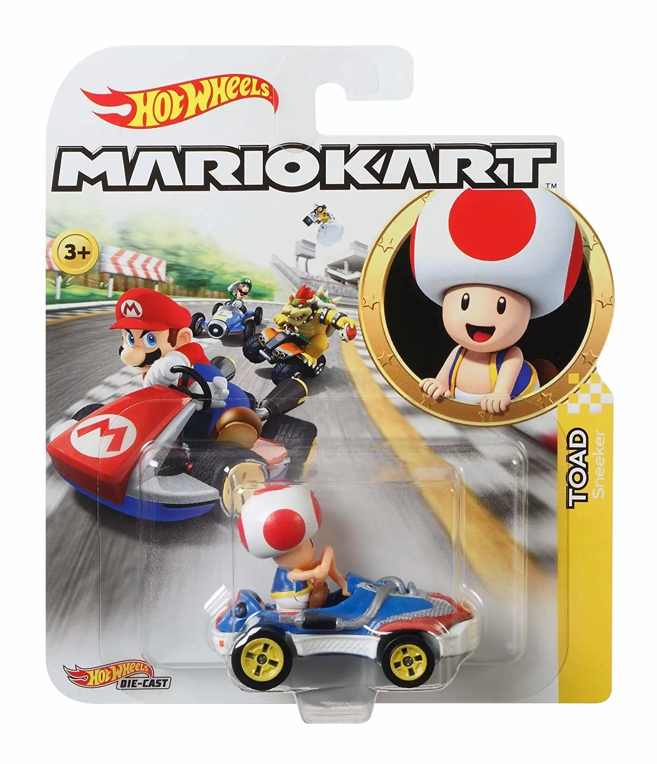 Hot Wheels Mario Kart - Toad - Sneeker