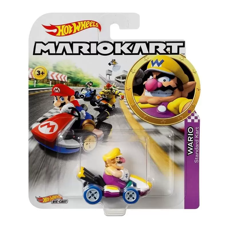 Hot Wheels Mario Kart - Wario - Standard Kart