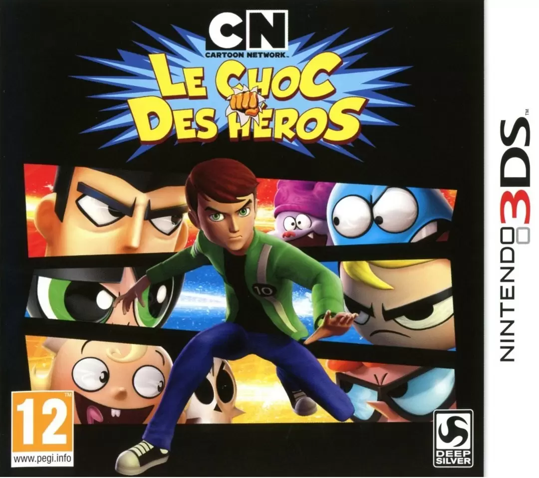 Jeux Nintendo 2DS / 3DS - Cartoon Network : Le Choc des Héros