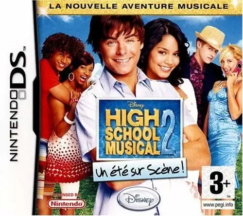 Nintendo DS Games - High School Musical 2, Un Eté Sur Scène