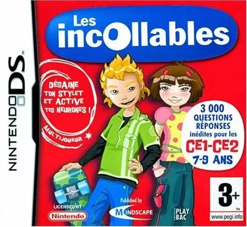 Nintendo DS Games - Les Incollables CE1 / CE2