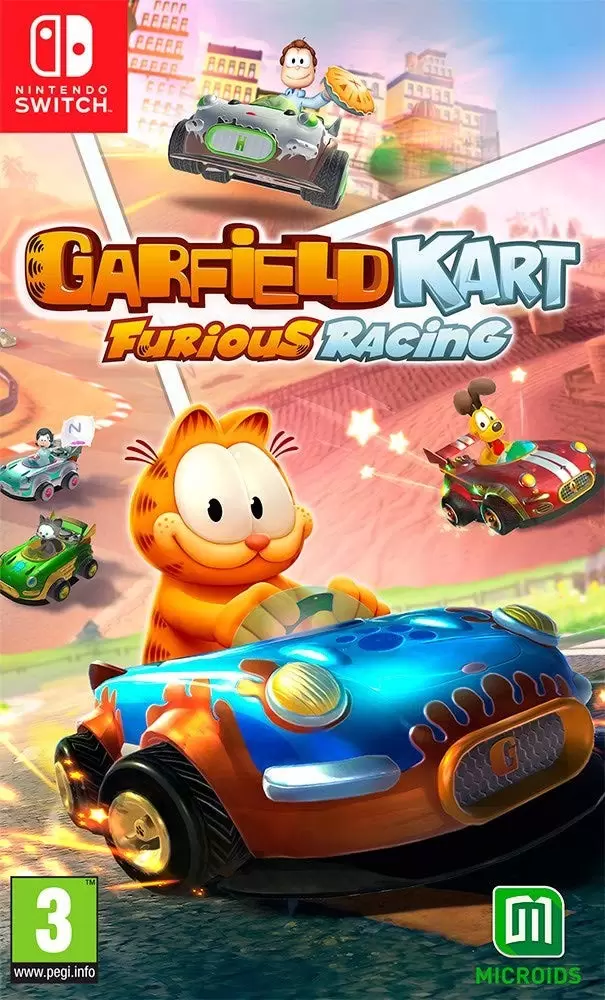 Nintendo Switch Games - Garfield Kart Furious Racing
