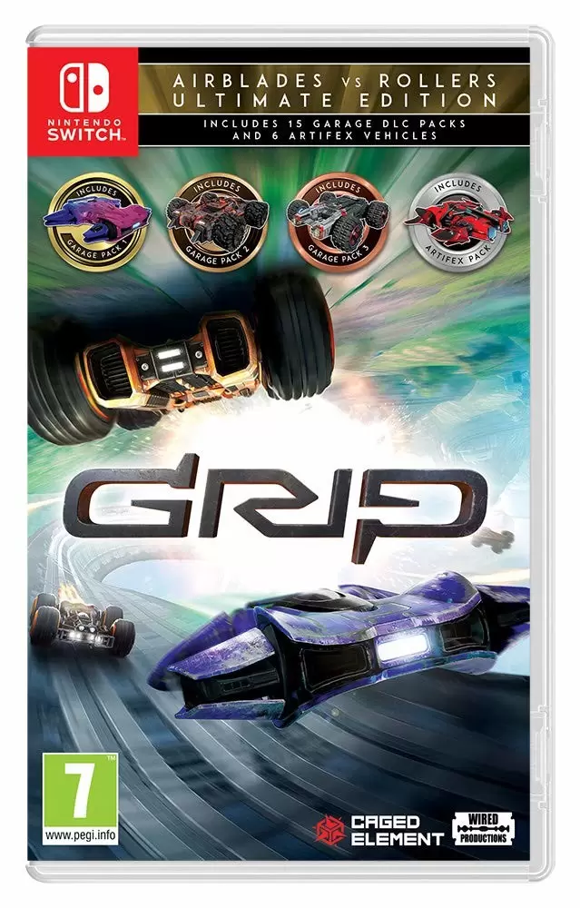 Nintendo Switch Games - Grip Combat Racing Roller Vs Airblades Ultimate Edition