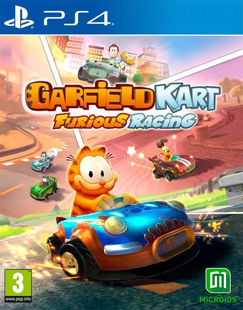 PS4 Games - Garfield Kart Furious Racing