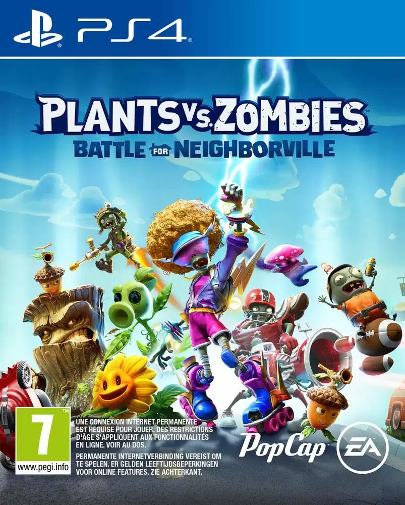 Jeux PS4 - Plants Vs Zombies Battle For Neighborville
